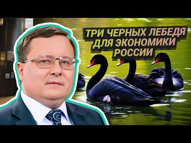 Александр Разуваев - Три черных лебедя для экономики России!