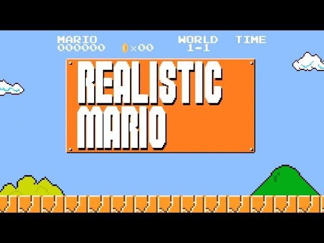 Realistic Mario: Brick Block