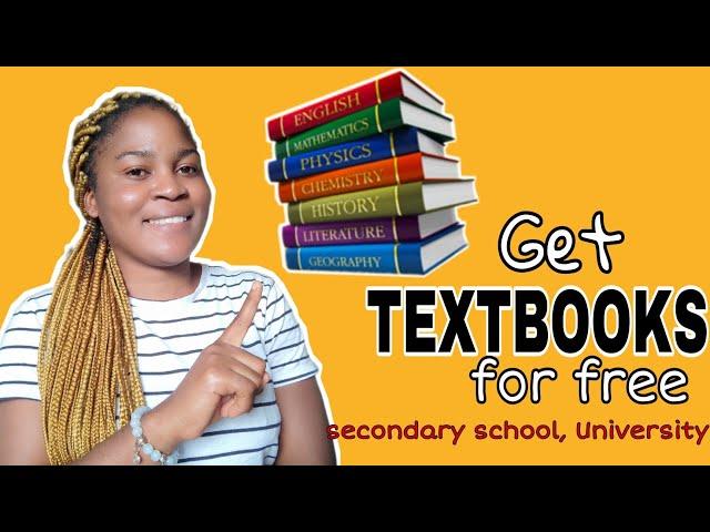 6 Websites to download Textbooks for free.