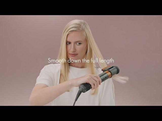 How to create a sleek side part with the Dyson Airwrap Multi Styler