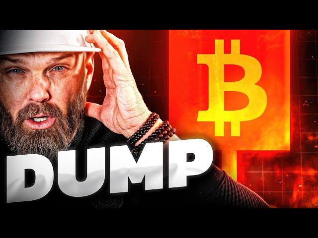 BITCOIN DUMP!  Do This NOW To Protect Your Altcoins!