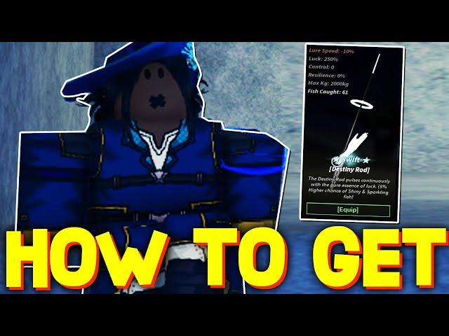 How To Get DESTINY ROD & SHOWCASE in FISCH! ROBLOX