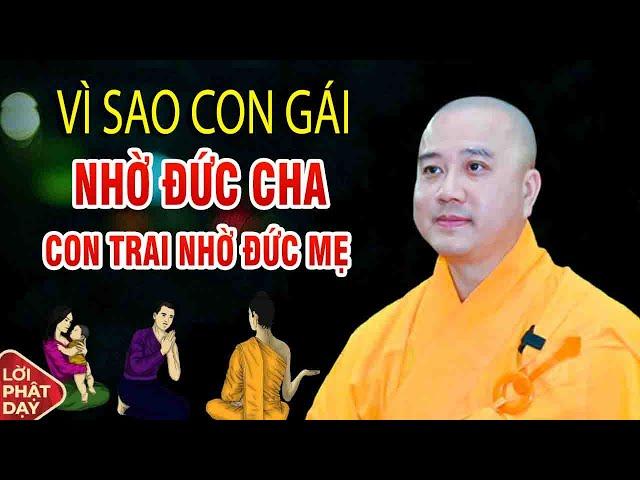 Vì Sao Con Gái Nhờ Đức Cha, Con Trai Nhờ Đức Mẹ"Sinh Hoạt"Vấn Đáp Hay"Thầy Thích Pháp Hòa