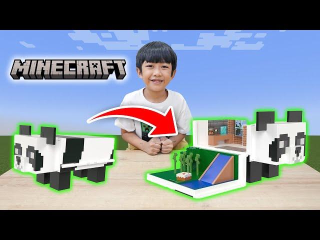 Mainan Panda di Minecraft Bisa Berubah Jadi Rumah - Dunia Kyo