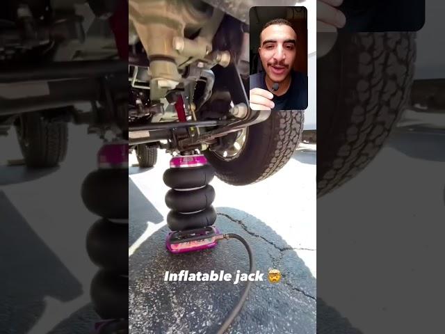 رفع عربية بضغط الهواء 