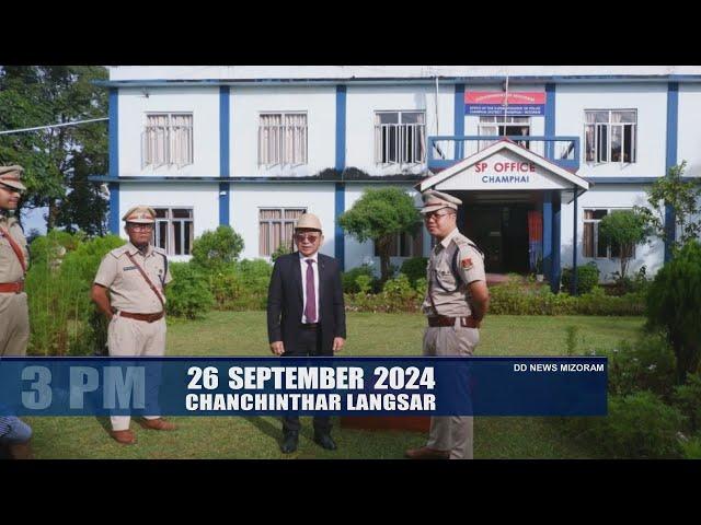 DD News Mizoram - Chanchinthar Langsar | 26 September 2024 | 3 PM