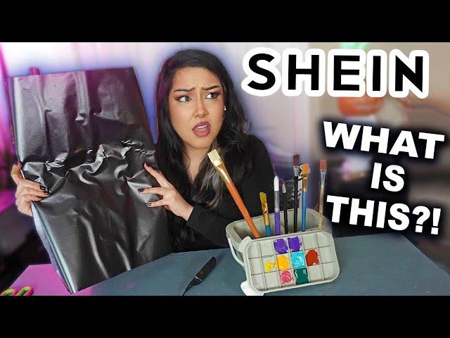 I Tested SHEIN'S BUSTED Art Supplies..(big yikes)