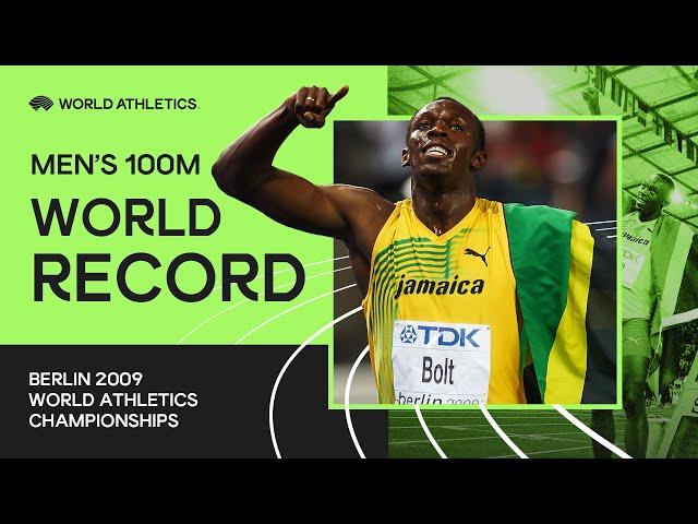 World Record | Men's 100m Final | World Athletics Championships Berlin 2009