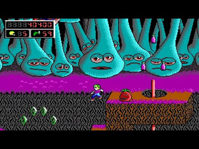 Commander Keen 7 : The Keys of Krodacia [100% all levels] (MS-Dos, 2006)