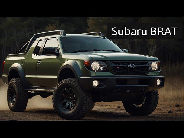 Subaru BRAT 2025: From Utility Pick-Up to Modern 4x4 SUV