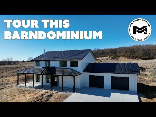 Tour This Barndominium | 2300 sq ft Two Story | Mad County Standard