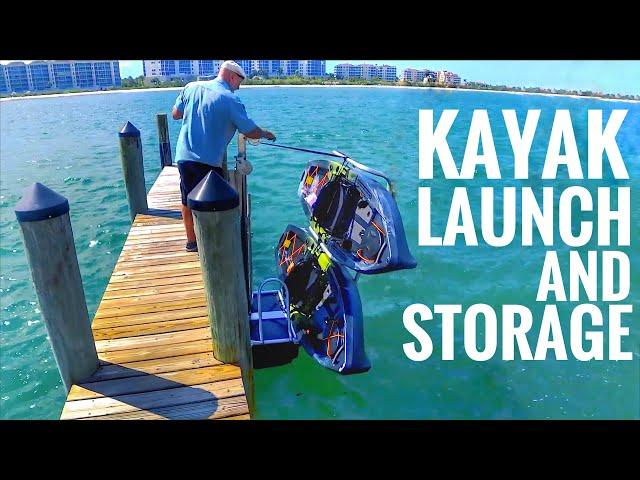 Kayak Launch & Storage Rack For Docks & Sea Walls | SeaHorse Docking