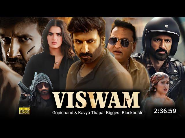 Viswam 2024 Full Movie Hindi Dubbed Collection | Gopichand New Movie | Latest South Movie | Review