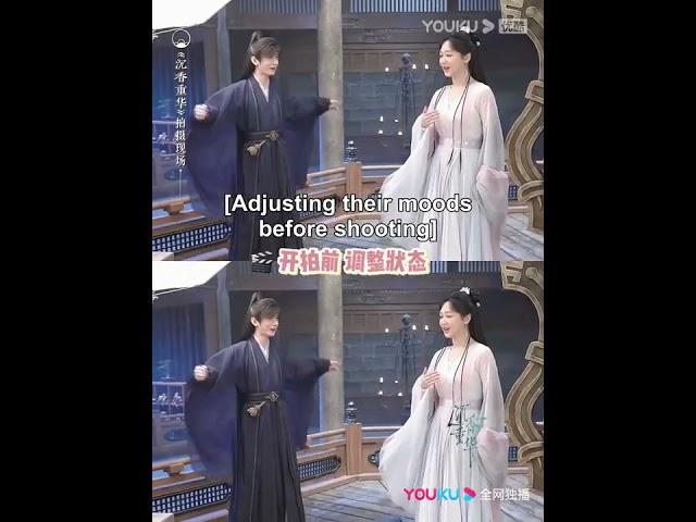 ENGSUB【BTS】成毅一句”deidei“ 杨紫秒破功，笑到停不下来 | 沉香如屑 Immortal Samsara | 杨紫/成毅 | 优酷宠爱剧场 YOUKU ROMANCE  #Shorts