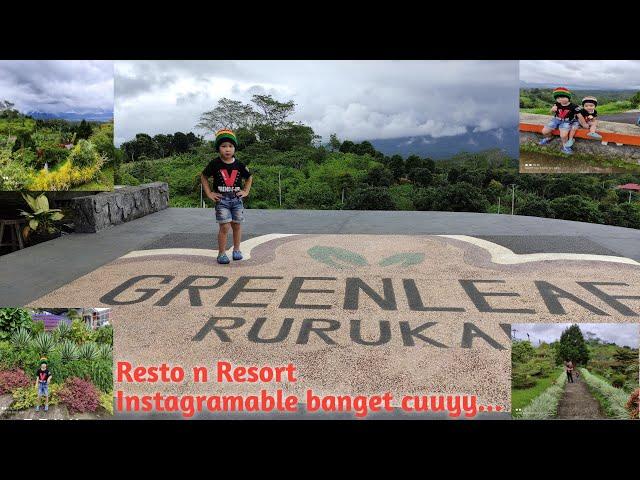 GREENLEAF RURUKANWISATA RESTO N RESORT, MANADO TONDANO VIEW MANTULL...