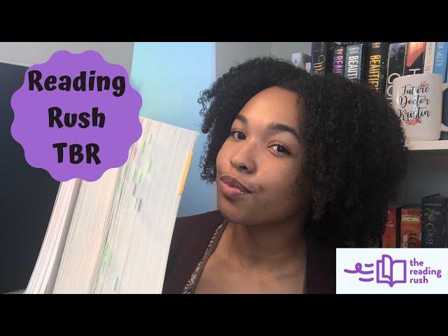 READING RUSH 2020 TBR