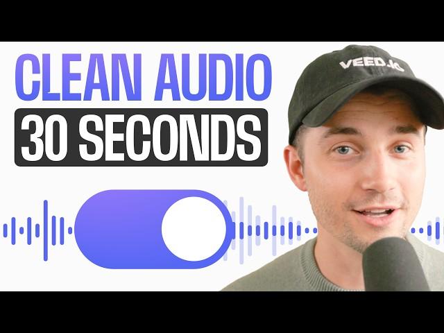 How to REMOVE Background Noise  | AI Clean Audio