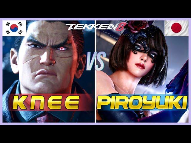 Tekken 8 ▰ KNEE (Kazuya) Vs PIROYUKI (Nina) ▰ Ranked Matches