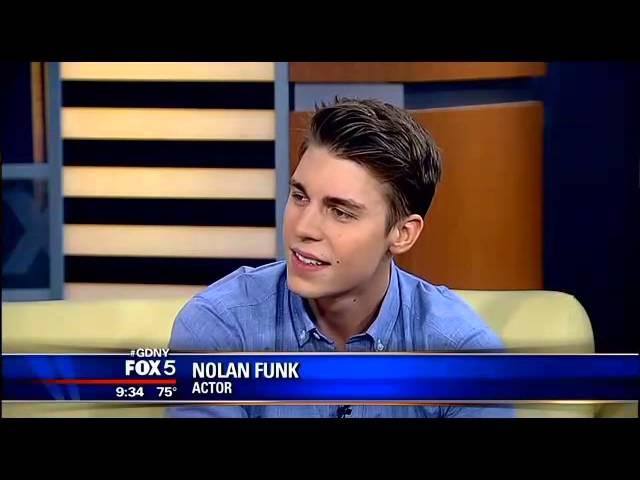 Nolan Gerard Funk 'Good Day New York' interview