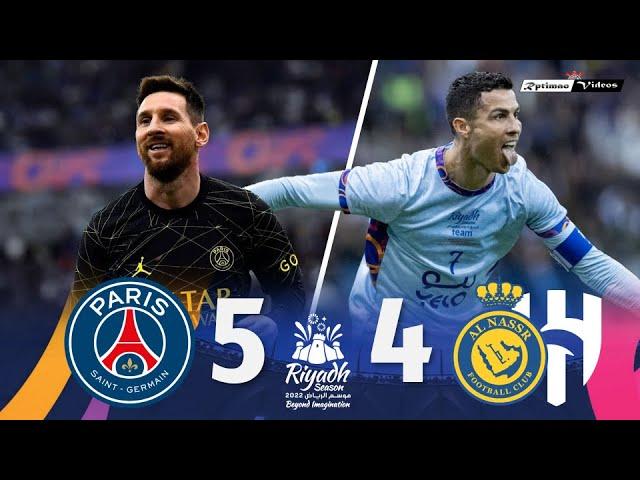 PSG 5 x 4 Riyadh XI (Messi x C. Ronaldo) ● Riyadh Season Cup 2023 Extended Goals & Highlights HD