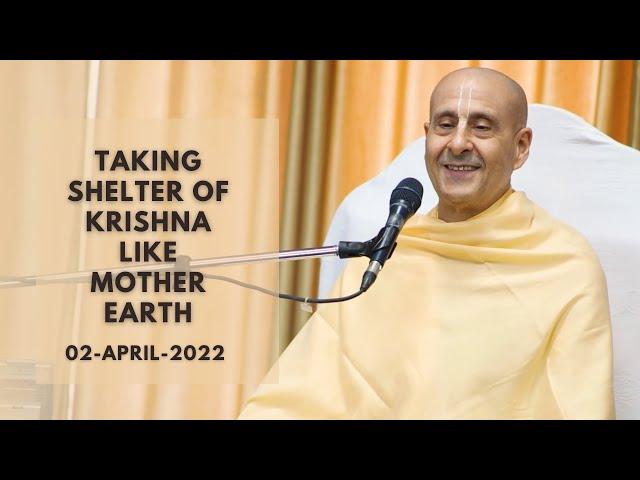 Taking Shelter of Krishna Like Mother Earth | Talk by HH Radhanath Swami