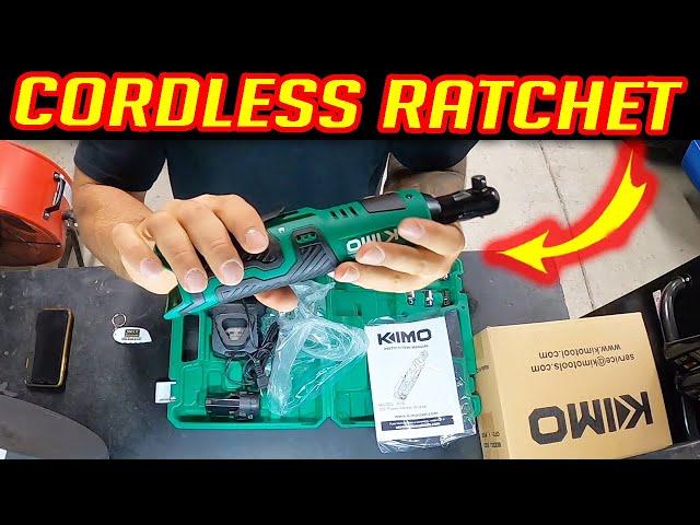 Every Toolbox Needs THIS | Cordless Electric Ratchet KIMO Review