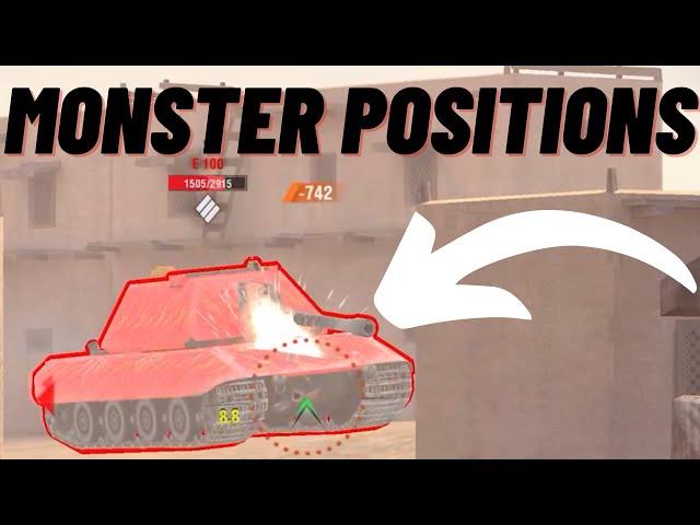 SECRET Positions For TD's! ALL MAPS! WOT Blitz