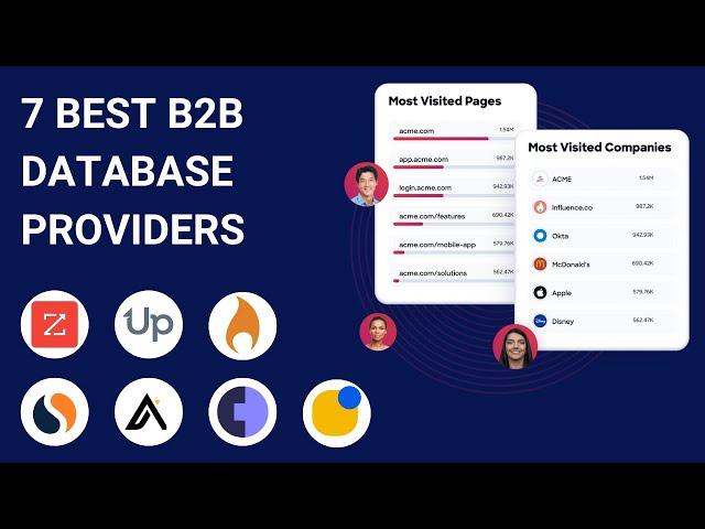 7 Best B2B Data Providers in 2024 [Full Software Demo]