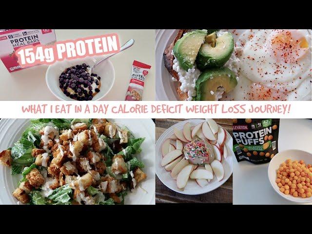 154 grams Protein! WHAT I EAT IN A DAY for WEIGHT LOSS! Calorie Deficit Weight Loss Journey