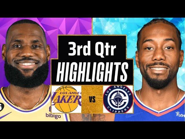 Los Angeles Lakers vs. LA Clippers Full Highlights 3rd Qtr P2 | Mar 2 | 2025 NBA Highlights