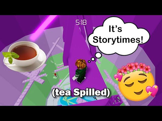  Tower Of Hell + Crazy storytimes  Not my voice or sound - Roblox Storytime Part 92 (tea spilled)