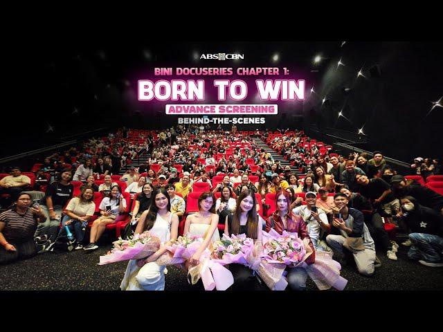 #BINI :  "BINI Docuseries Chapter 1: Born To Win" Advance Screening [ Behind-The-Scenes ]