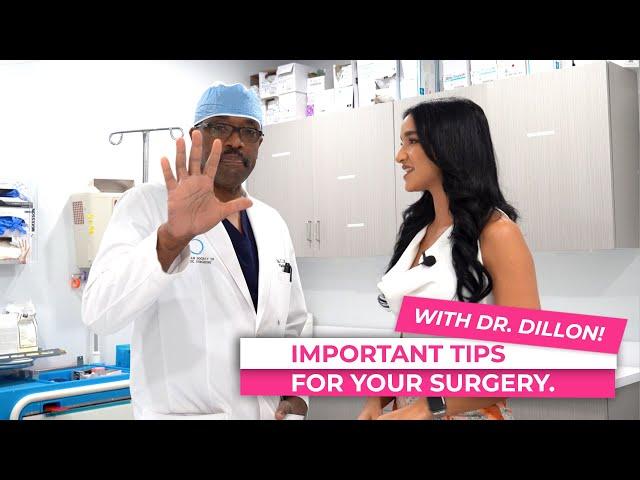 IMPORTANT TIPS BEFORE SURGERY | CG Cosmetic surgery