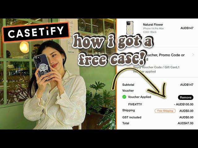 Casetify Promo Code That Actually Works! ... How to get a FREE phone case!