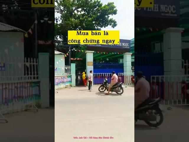 BÁN ĐẤT VĨNH NGỌC NHA TRANG. ĐƯỜNG OTO , PHÙ HỢP XÂY NHÀ AN CƯ | TRẦN ANH THI BĐS.