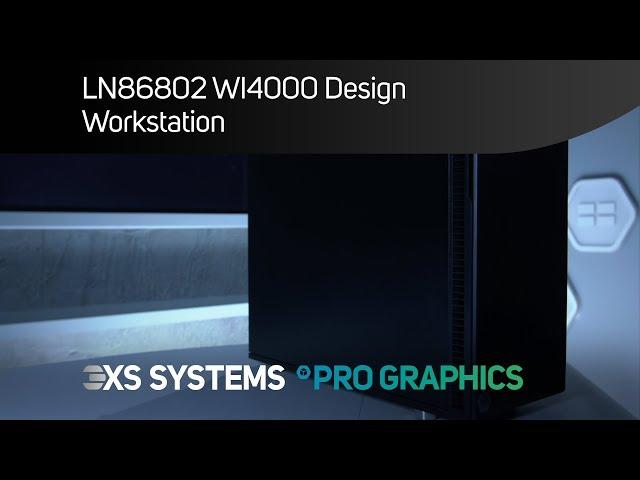 Scan 3XS Systems - WI4000 Design Workstation