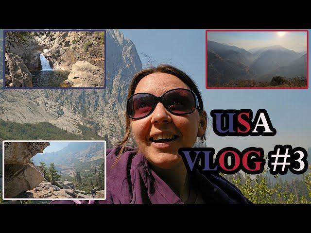 USA Vlog #3 Roaring River Trail | Tokopah Falls | Sequoia & Kings Canyon | Kalifornien