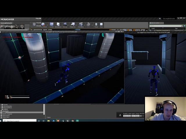 Unreal - Replicate/Network Dodgeroll rootmotion and animation montage