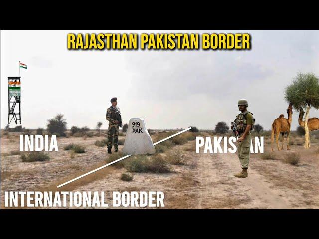 India Pakistan Border Villages | India Pak Border Village Life vlog | Pakistan Border Rajasthan