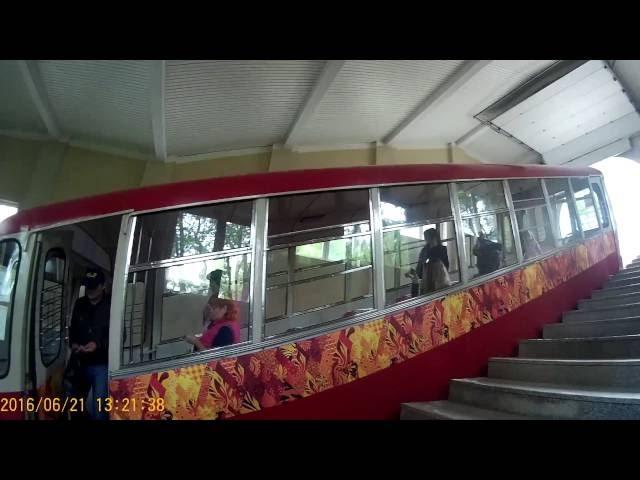 Modern Russia. Vladivostok Funicular train. Ultimate hill climber #Russia