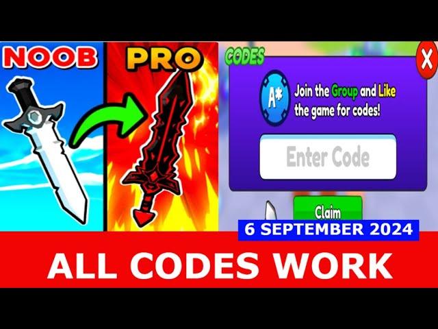 *ALL CODES  WORK*️ Sword Legends Simulator ROBLOX | SEPTEMBER 6, 2024