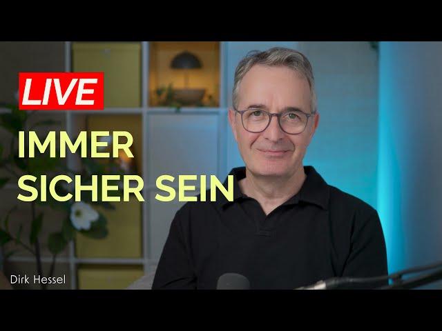 Spontan & LIVE: Frieden und Sicherheit finden in unsicheren Zeiten