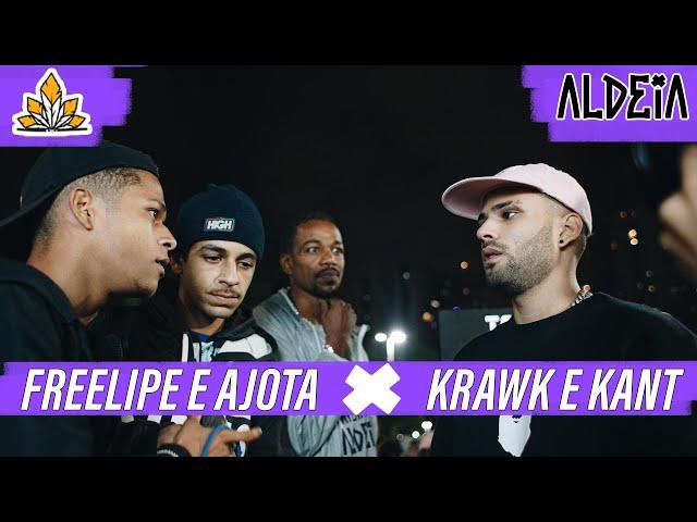 (FLOWZADA) Krawk e Kant x FreeLipe e Ajota | 172ª Batalha da Aldeia | Barueri | SP