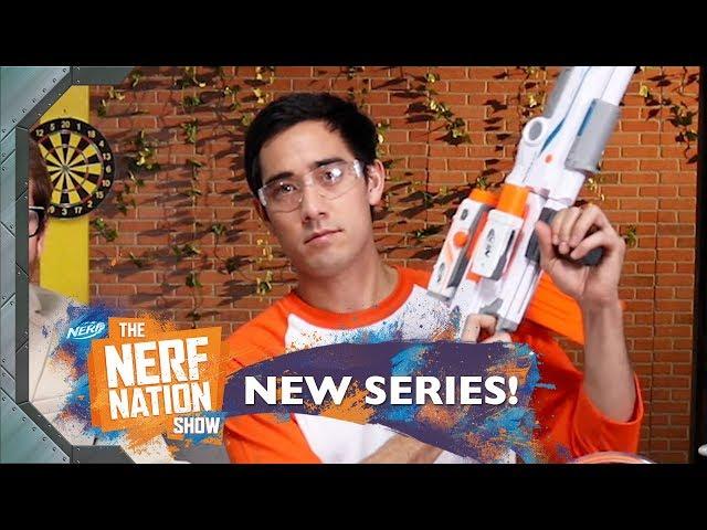 NERF Official | NERF Top Shots w/ Zach King, Kirsten Collins & Jamie Costa |  NERF Nation