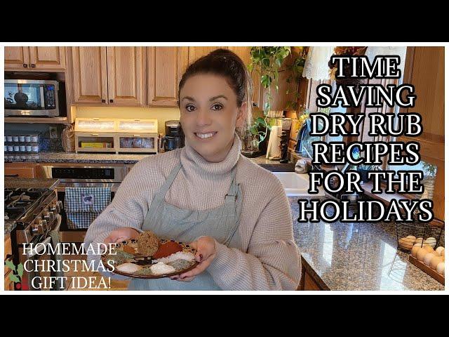 5 MAKE AHEAD DRY RUB RECIPES FOR THE HOLIDAYS | GIFT GIVING IDEAS | STOCK YOUR PANTRY