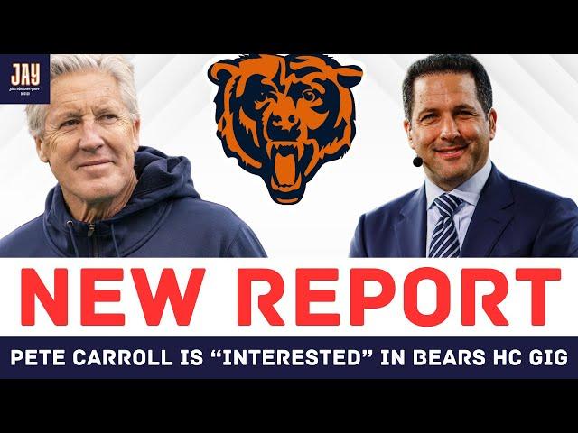 SCHEFTER REPORT: Pete Carroll Interested In Chicago Bears Head Coach Job in 2025. Bears New