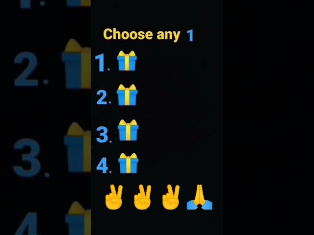 choose any 1 | SAMURAI GAMER | #freefire #samuraigamer #like