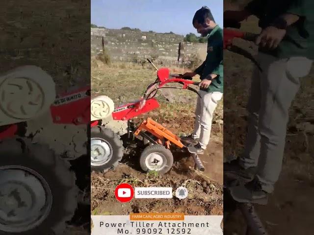 VST 9HP Ignito Power Tiller Attachment #shorts #vst #powerweeder #tillerattachments
