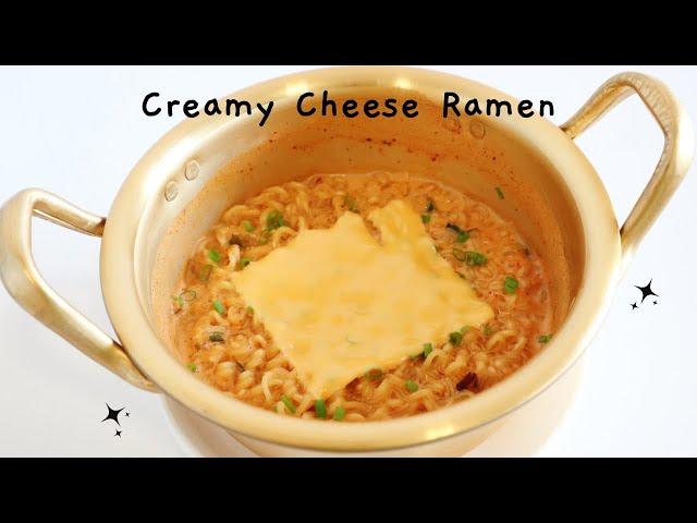 TIKTOK VIRAL CREAMY CHEESE RAMEN