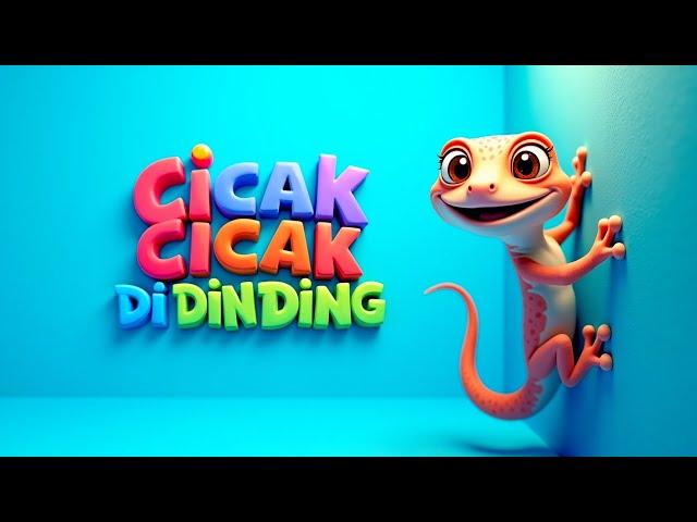 Cicak Cicak di Dinding Diam Merayap - Lagu Anak Balita Indonesia - Lagu Anak Populer Versi 2025